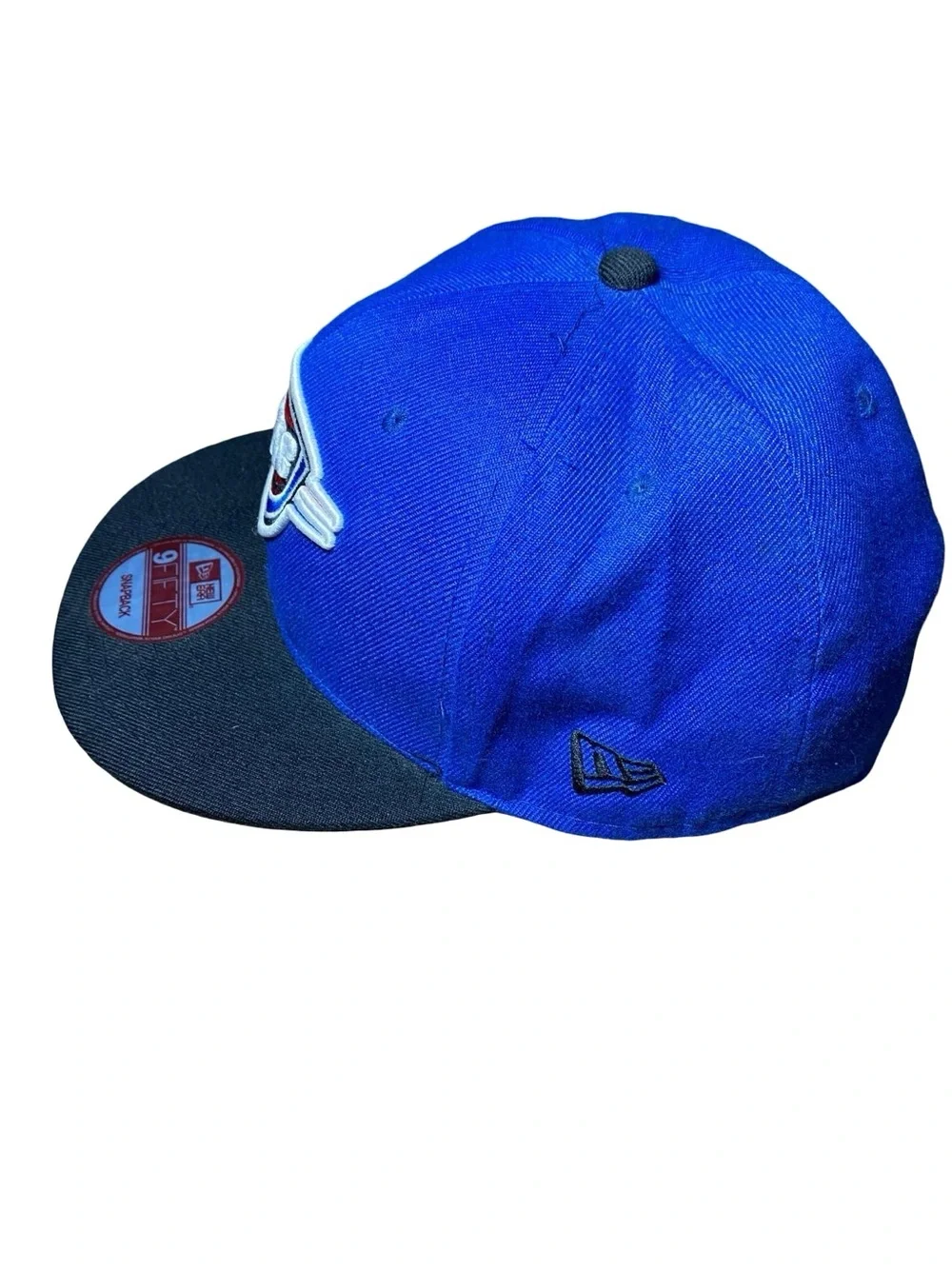 Oklahoma City Thunder NBA Snapback Hat Blue Black Green Bottom OSFM